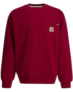 Carhartt "Detroit" Crewneck Sweatshirt - Red