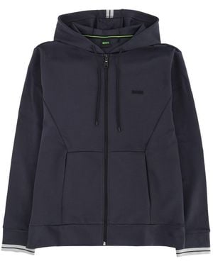 BOSS Zipper Hoodie - Blue
