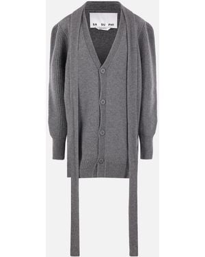 Sa Su Phi Sweaters - Gray