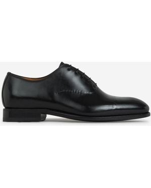 Bontoni Handmade Calfskin Derby Oxfords - Black