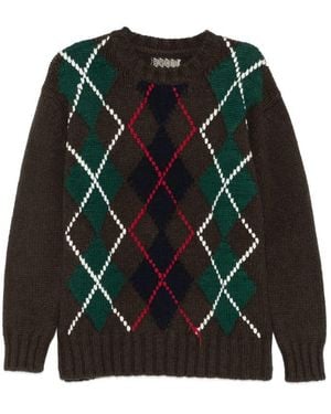 Baracuta Round-Neck Knitwear - Black