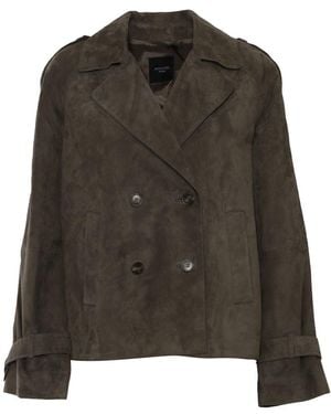 Weekend by Maxmara Leather Jacket - Green