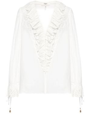 Chloé Blouse - White