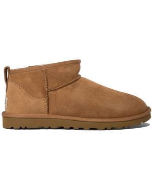UGG "Ultra Mini" Ankle Boots - Brown