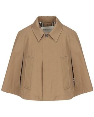 Burberry Jackets - Natural
