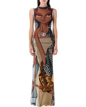 OTTOLINGER Mesh Maxi Dress - Multicolour