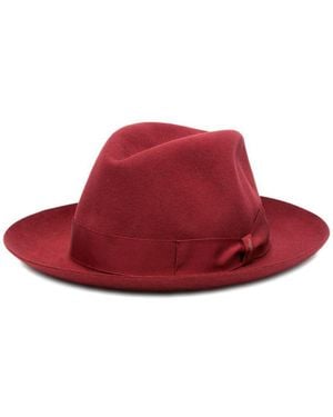 Borsalino Hats Bordeaux - Red