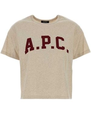 A.P.C. T-Shirt - Natural