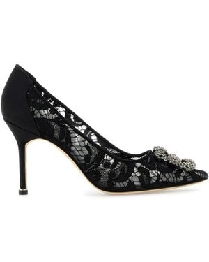 Manolo Blahnik Hangisi_Fmc Lanza Clava 090 - Black