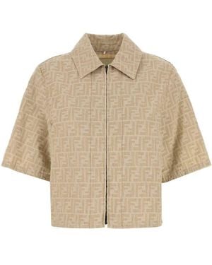 Fendi Shirts - Natural