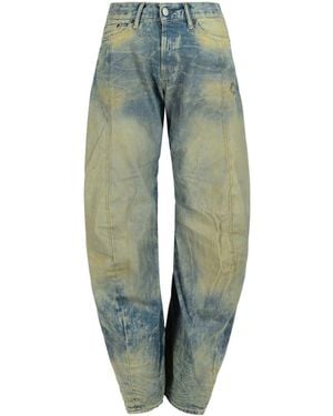 Acne Studios 'goldmine 2006f' Blue Cotton Jeans