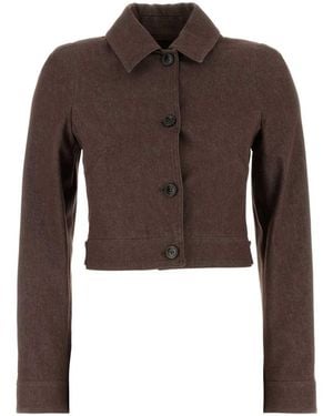 【送料&関税込】Max Mara Giacca Apice The Cube Seia puffer jacket in black - Max Mara | Mytheresa