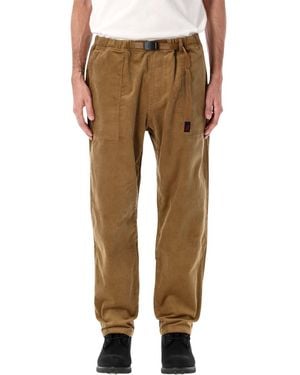 Gramicci Corduroy Loose Tapered Ridge Pants - Natural