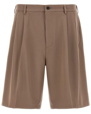 Cellar Door 'Lenny' Bermuda Shorts - Brown