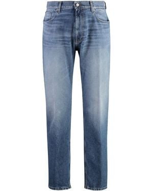 Dondup Andi5-Pocket Straight-Leg Jeans - Blue