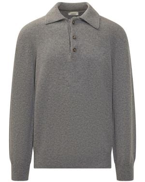 A PAPER KID Polo - Grey