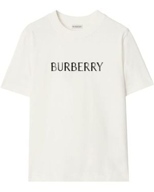 Burberry T-Shirts And Polos - White
