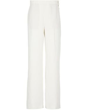 Polo Ralph Lauren Ivory Palazzo Pants - White