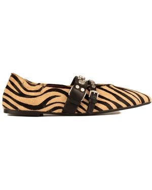 Ash Tiger Ballerina - Brown