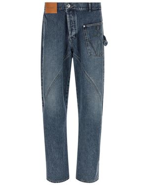 JW Anderson 'Twisted Workwear' Jeans - Blue