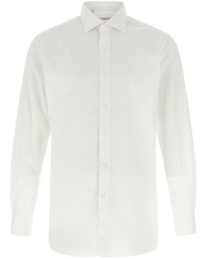 Brioni 'trevi Mark' Shirt - Blue