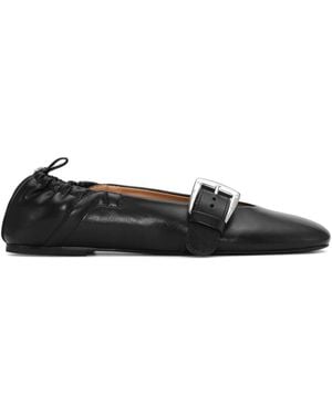 Ganni Flat Shoes - Black