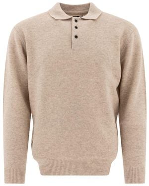 Beams Plus Polo Shirts - Natural