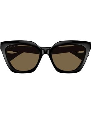 Gucci Gg1542S Linea Gg Logo Eyeglasses - Black
