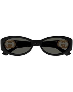 Gucci Gg1660S Linea Lido Sunglasses - Black