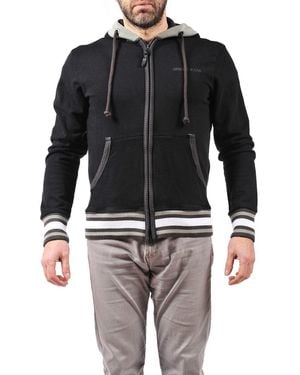 Armani Jeans Sweatshirt Hoodie - Black