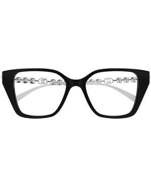 Gucci Gg1969O Linea Emblem Eyeglasses - Black