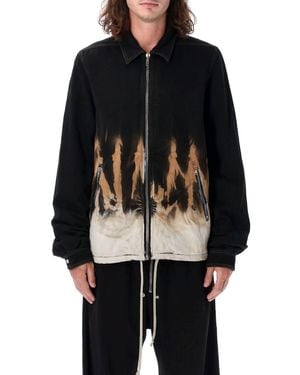 Rick Owens Zipfront Jacket - Black