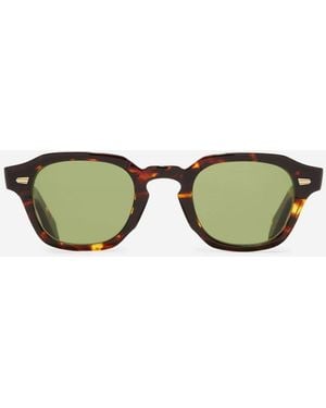 Cutler and Gross Sunglasses 1420 Round - Green