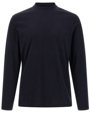 Brunello Cucinelli 'Turtleneck' T-Shirt - Blue