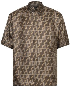 Fendi Shirts - Brown