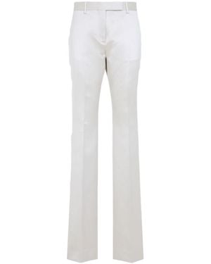 Tom Ford Cotton And Silk Blend Pants - Gray