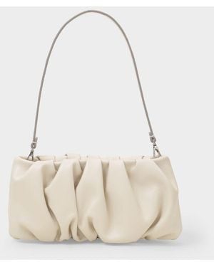 STAUD Bean Convertible Hobo Bag - Natural