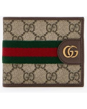 Gucci "Ophidia" Wallet - Natural