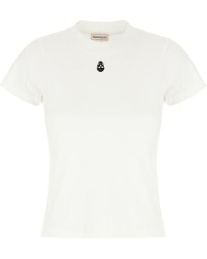 Tシャツ・カットソー ALEXANDER MCQUEEN Women Tunic Tops 822291QZAOM9000 WHITE ALEXANDER MCQUEEN Women Tunic Tops 822291QZAOM9000 WHITE