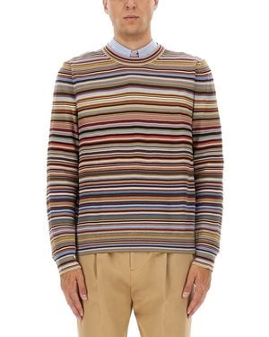 Paul Smith Striped Shirt - Grey