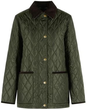 Burberry Green Polyamide Jacket