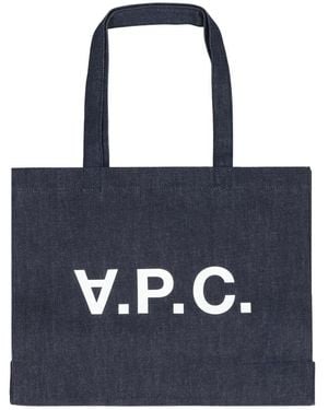 A.P.C. Daniela Tote-Bag - Blue