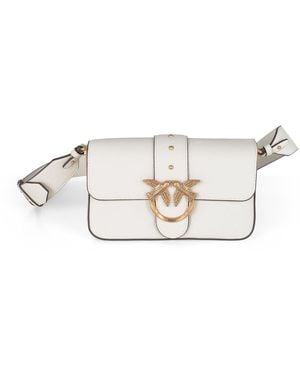 Pinko "Love One Mini" Bag - Natural