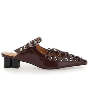 Ganni Mule shoes for Women | Online Sale up to 65% off | Lyst