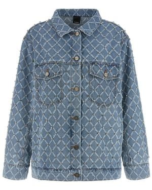 Pinko 'pifferaio' Overshirt - Blue
