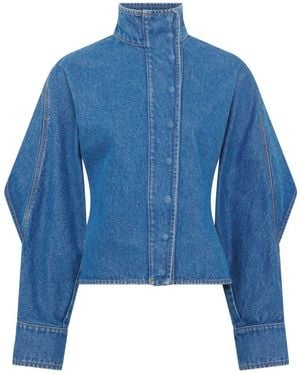 Marine Serre Shirts - Blue