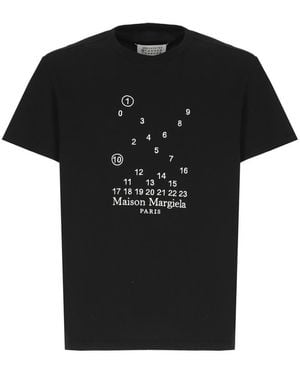 Maison Margiela T-shirts And Polos - Black
