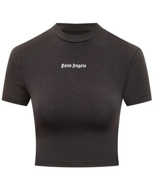 Palm Angels T-Shirts And Polos - Black