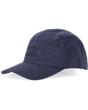 C.P. Company Chrome-R Total Eclipse Baseball Cap - Blue