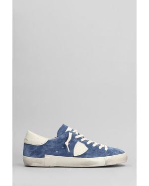 Philippe Model Prsx Low Trainers - Blue
